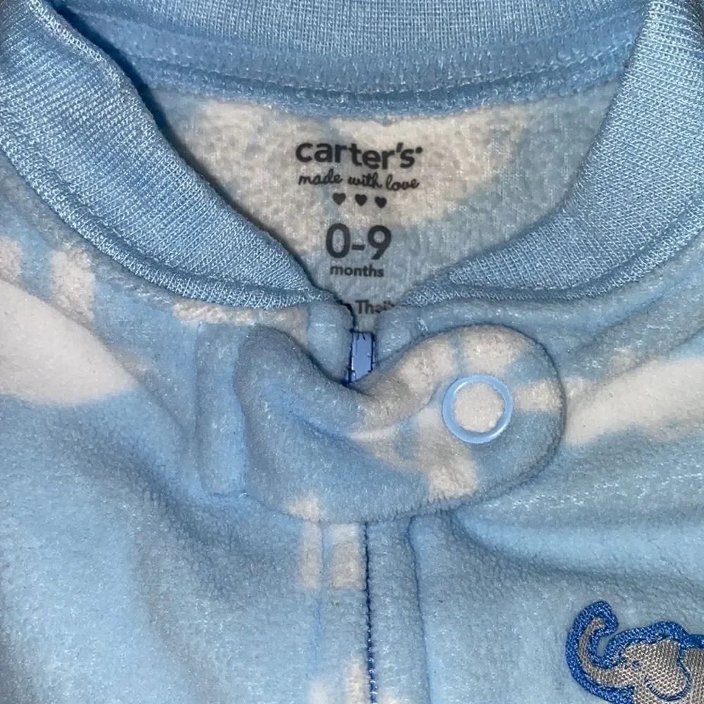 Baby  Boy fleece bag like new 0-9 months